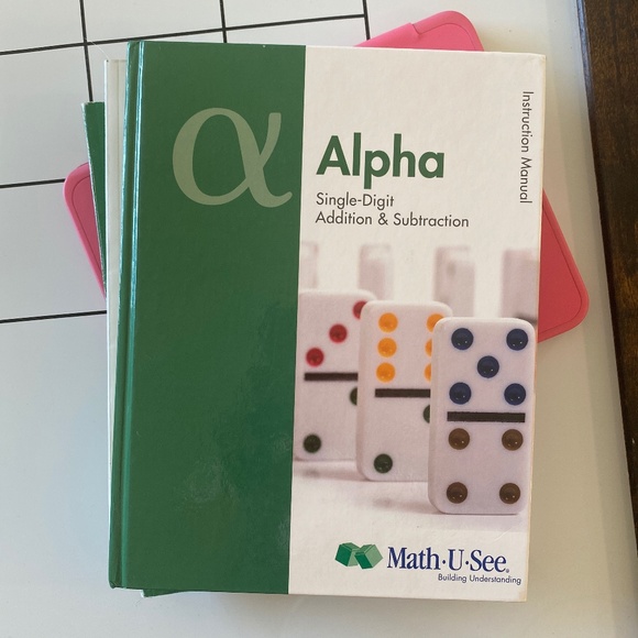 Math U See Alpha Teachers Manual - Picture 1 of 1